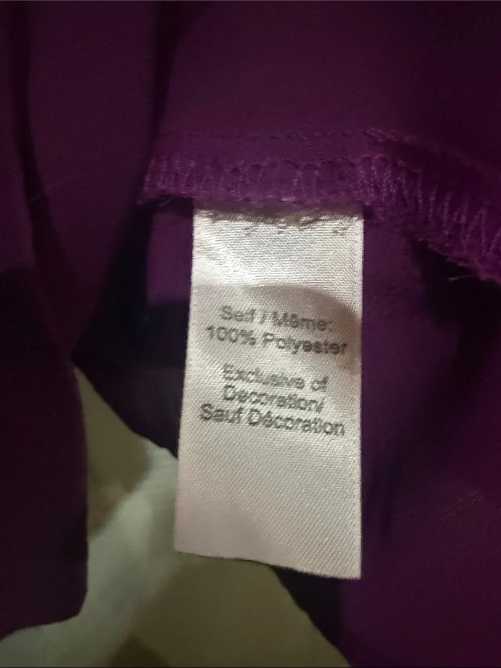 Studio Y Purple Sleeveless Beaded Camisole